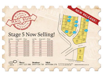 Stage 5 Mail Run Estate, Kilmore