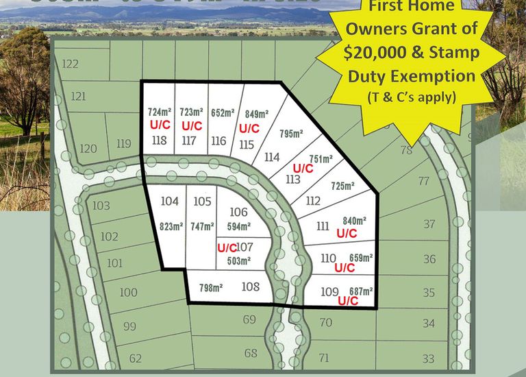 Lot 105, The Ridge, Yinnar Lot 105, The Ridge, Yinnar