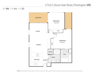 1712 / 1 Ascot Vale Road, Flemington